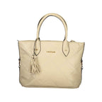 Laura Biagiotti Beige PVC Women Handbag