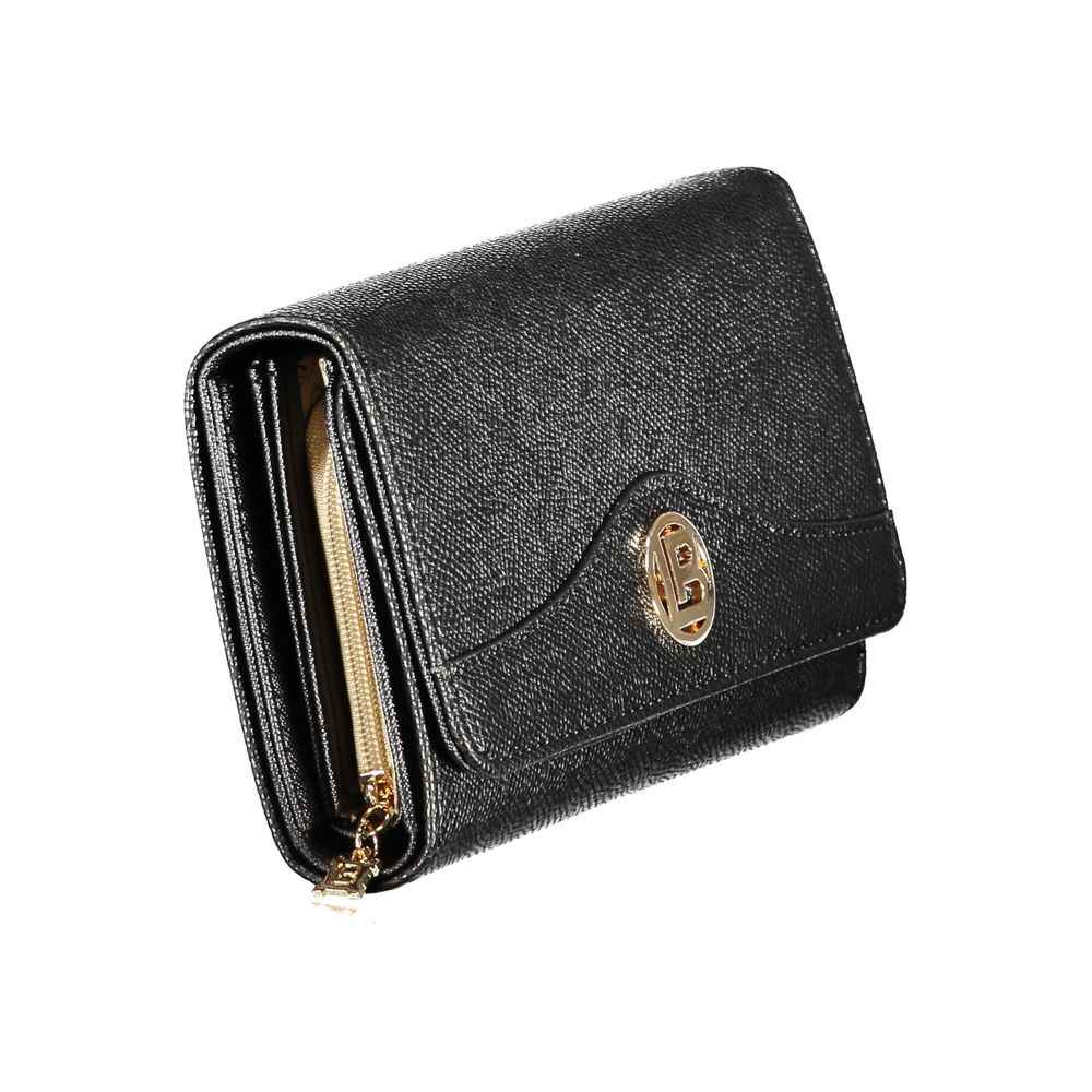 Laura Biagiotti Black Polyethylene Women Wallet