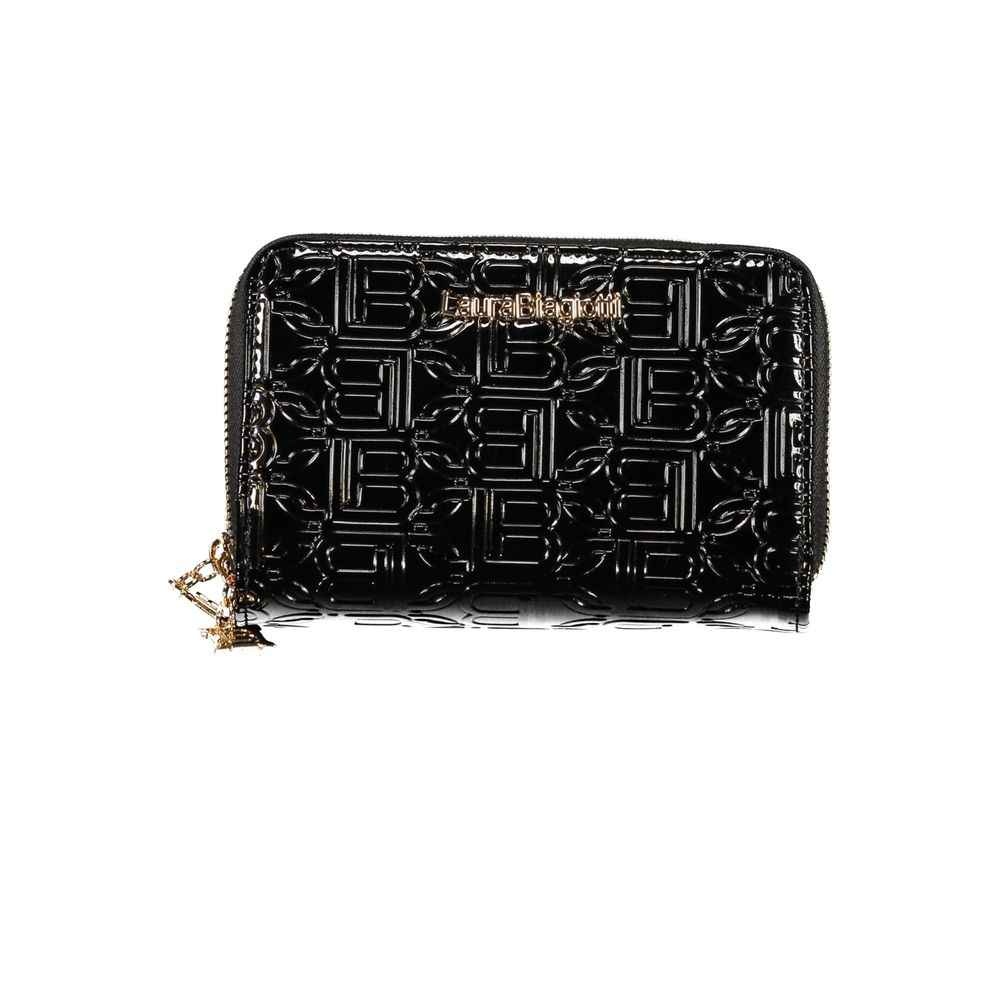 Laura Biagiotti Black Polyethylene Women Wallet