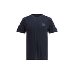 Stone Island Blue Cotton T-Shirt