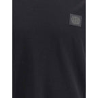 Stone Island Black Cotton T-Shirt
