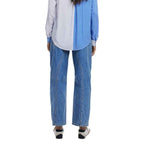 Desigual Light Blue Viscose Blouse