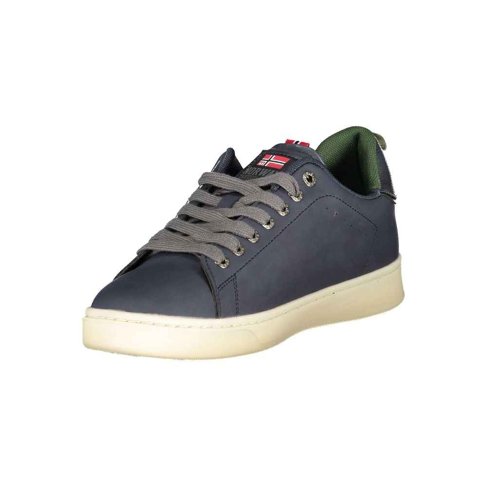 Norway 1963 Blue Polyester Men Sneaker