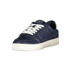 Tommy Hilfiger Blue Leather Men Sneaker