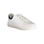 Tommy Hilfiger White Leather Women Sneaker
