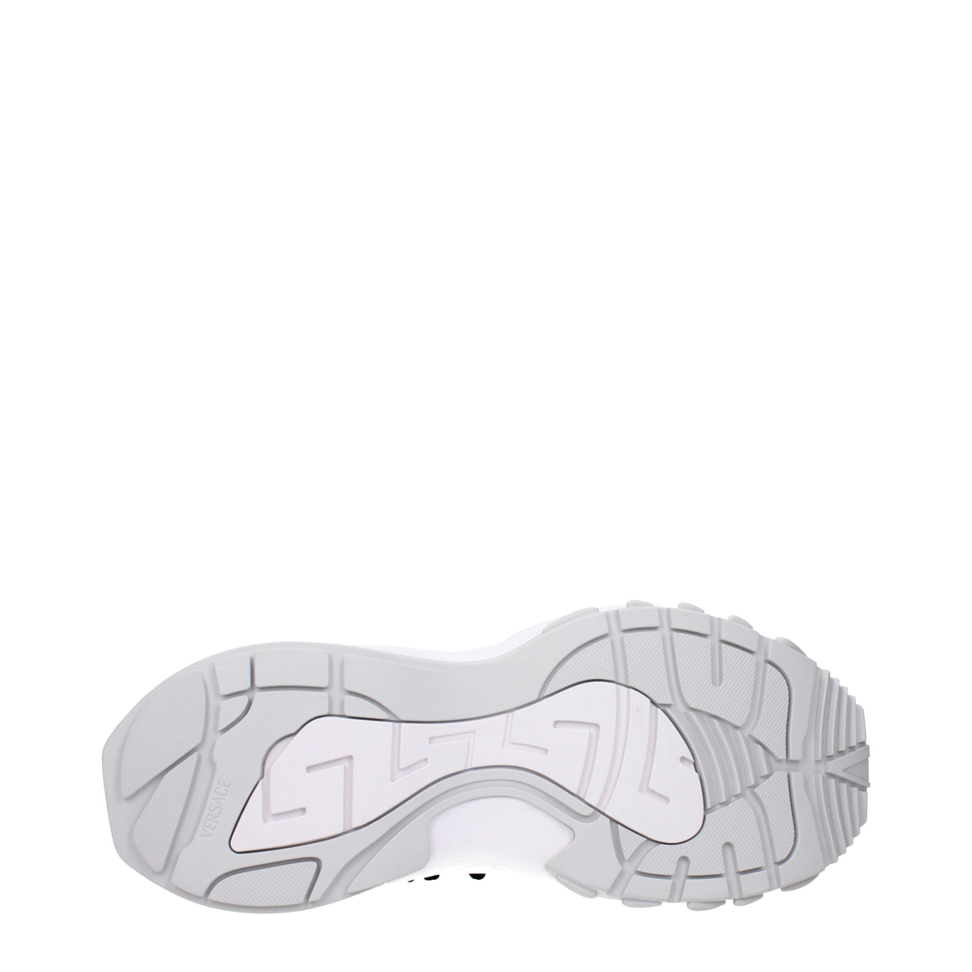 Versace Red Fabric Athletic Sneakers