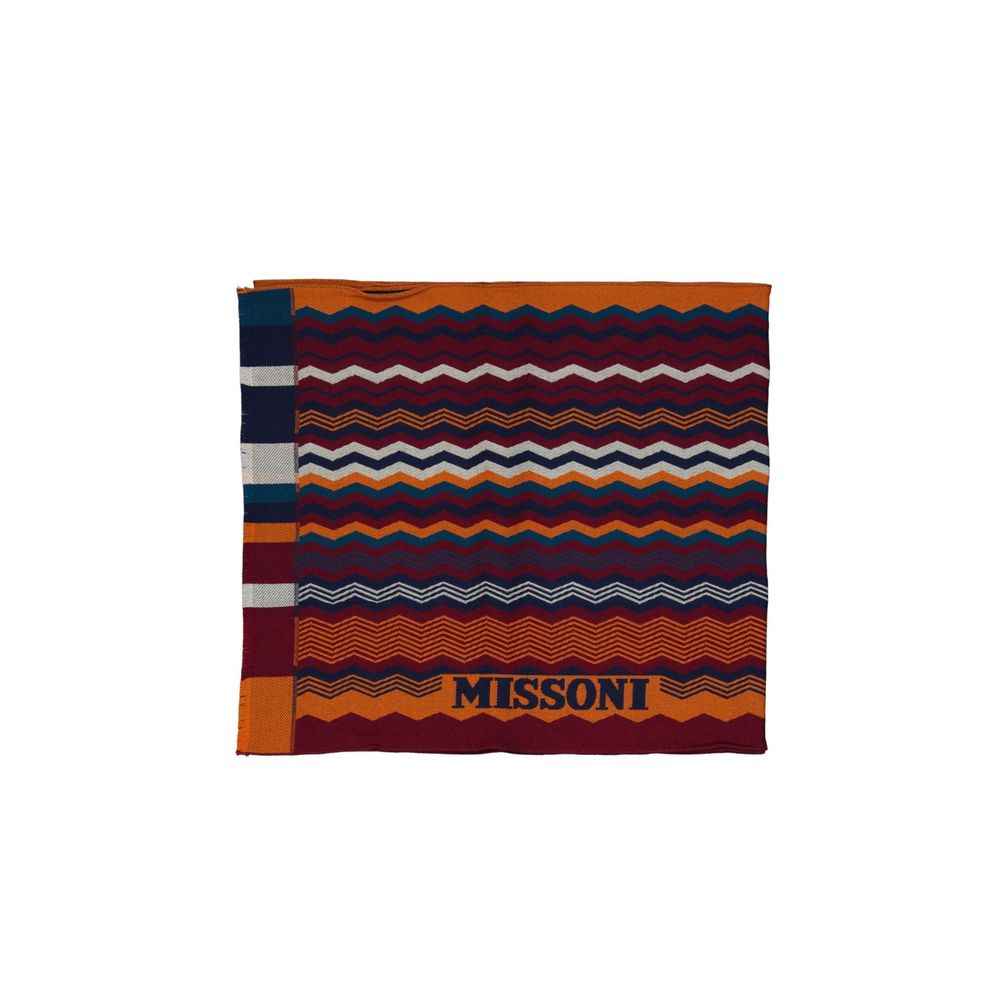 Missoni Red Wool Scarf