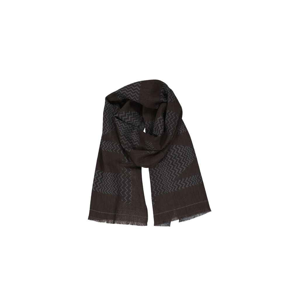 Missoni Brown Virgin Wool Scarf