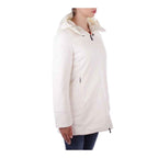 Suns White Polyester Jackets & Coat