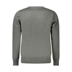 Coveri Moving Green Nylon Men Sweater