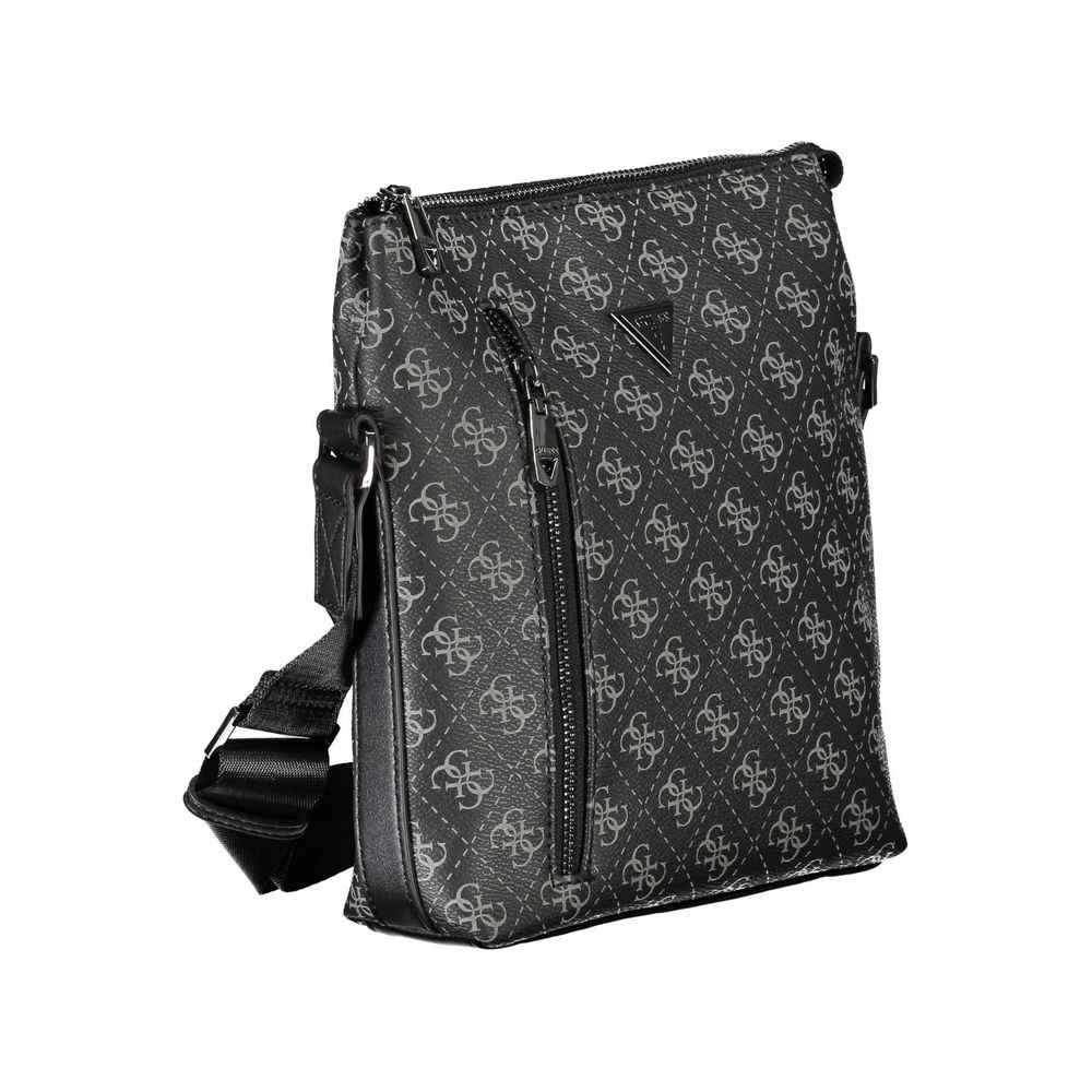 Guess Jeans Black Polyethylene Shoulder Bag