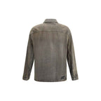 Fendi Gray Denim Shirt
