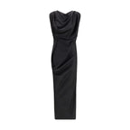 Vivienne Westwood Black Polyester Cocktail Dress
