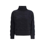 Max Mara Black Wool Sweatshirt
