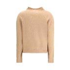 Max Mara Brown Polyamide Turtleneck