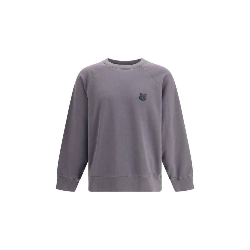 Maison Kitsuné Gray Cotton Sweatshirt