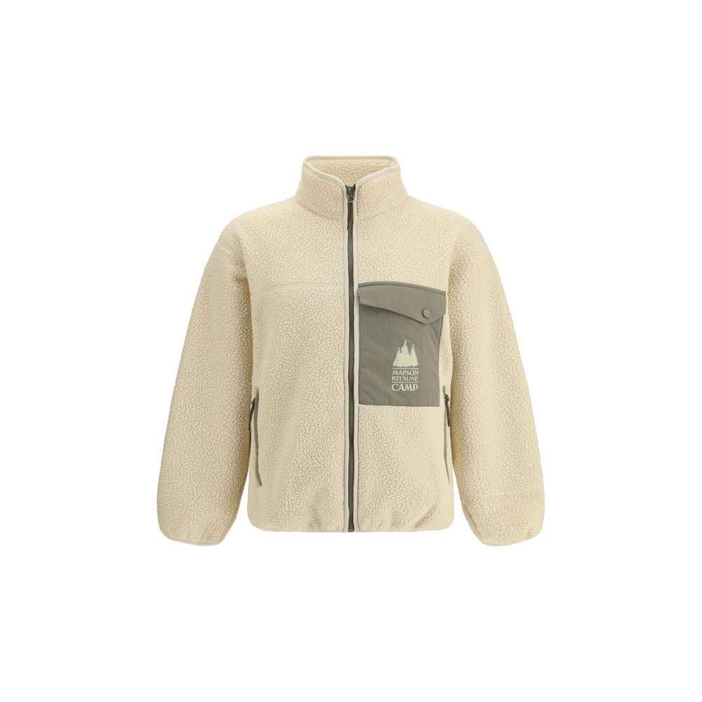 Maison Kitsuné Cream Polyester Shell Jacket