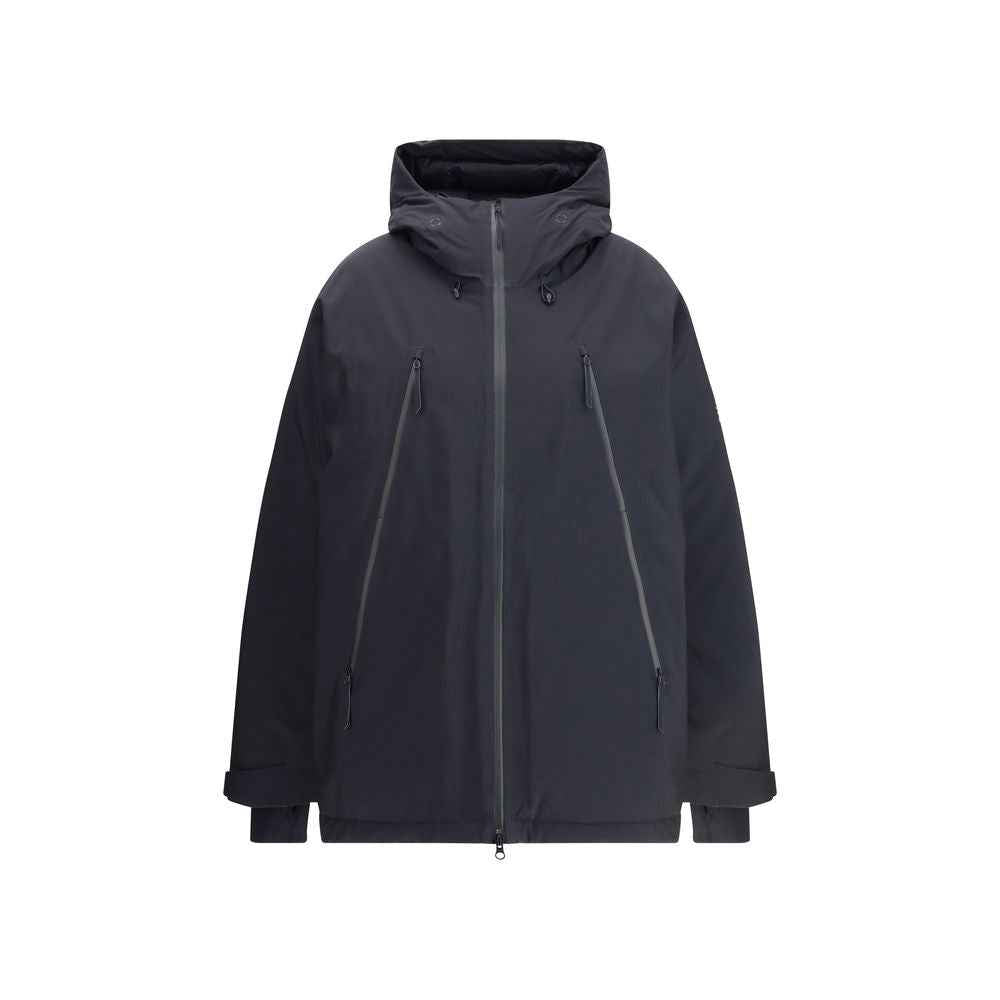 MM6 Black Polyester Parka