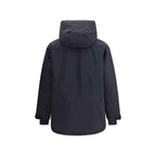 MM6 Black Polyester Parka