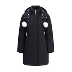 Moose Knuckles Black Cotton Parka