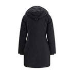 Moose Knuckles Black Cotton Parka