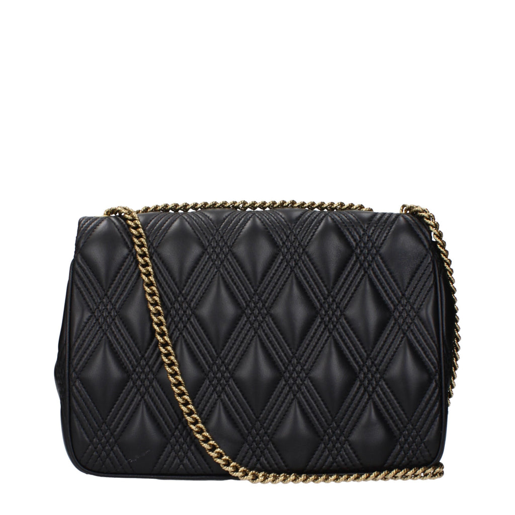Valentino Garavani Black Leather Shoulder Bag