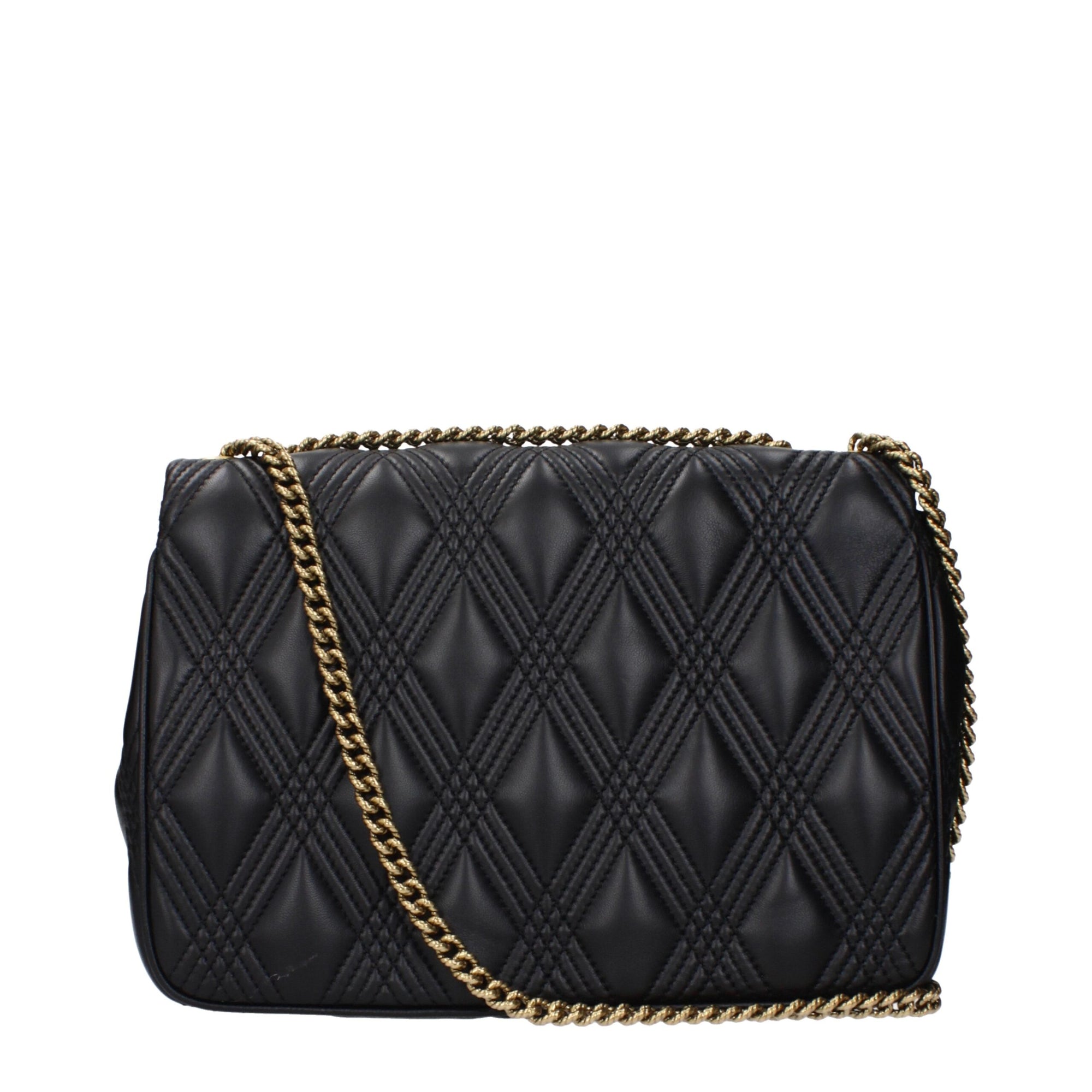 Valentino Garavani Black Leather Shoulder Bag