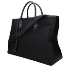 Salvatore Ferragamo Black Fabric Handbag