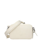 PINKO White Leather Crossbody Bag