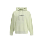 Off-White Green Cotton Sweatshirt