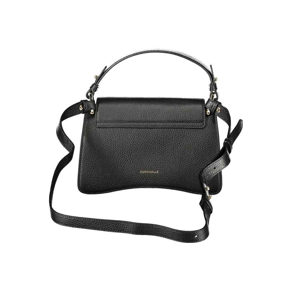 Coccinelle Black Leather Handbag