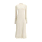 SA SU PHI White Cashmere Casual Dress