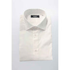 Baldinini Trend White Cotton Shirt