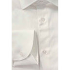Baldinini Trend White Cotton Shirt