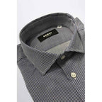 Baldinini Trend Blue Cotton Shirt