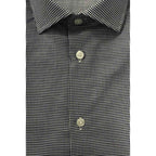 Baldinini Trend Blue Cotton Shirt