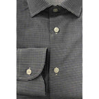 Baldinini Trend Blue Cotton Shirt