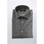 Baldinini Trend Blue Cotton Shirt
