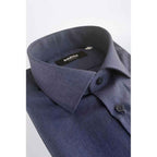 Baldinini Trend Blue Cotton Shirt