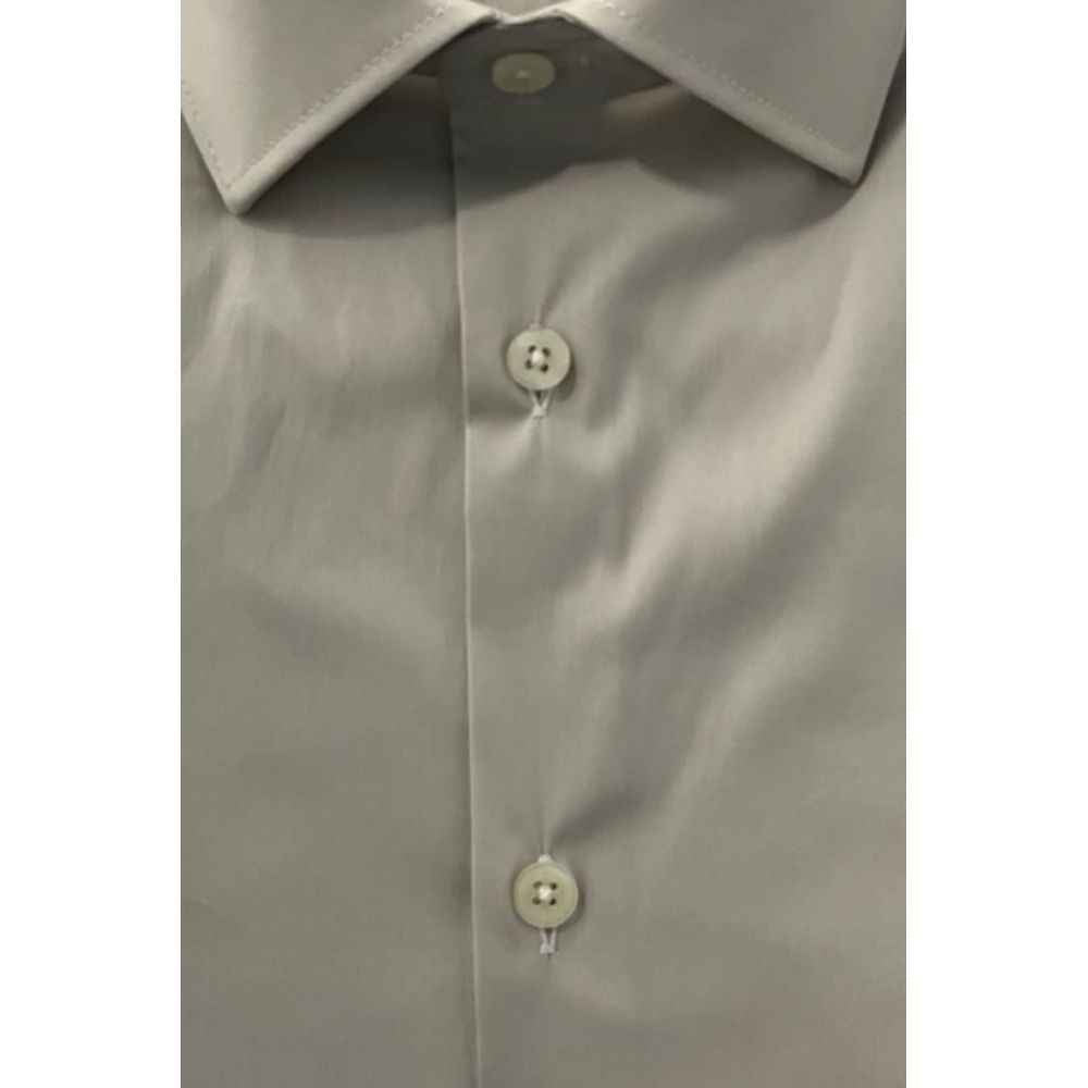 Baldinini Trend Beige Cotton Shirt