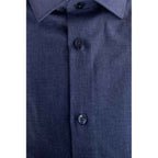 Baldinini Trend Blue Cotton Shirt