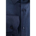 Baldinini Trend Blue Cotton Shirt