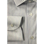 Baldinini Trend Light Blue Cotton Shirt