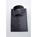 Baldinini Trend Black Cotton Shirt