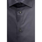 Baldinini Trend Black Cotton Shirt