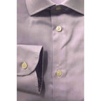 Baldinini Trend Purple Cotton Shirt