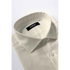 Baldinini Trend White Cotton Shirt