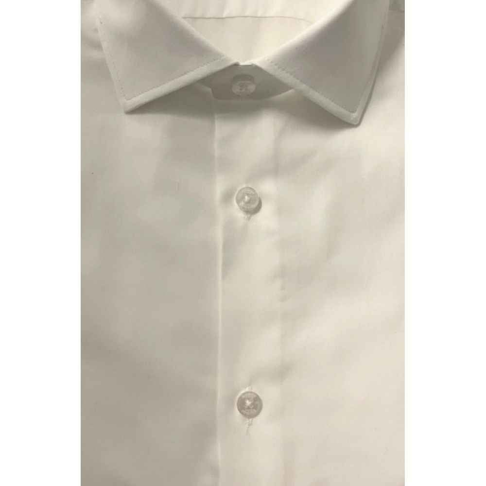Baldinini Trend White Cotton Shirt