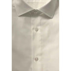 Baldinini Trend White Cotton Shirt