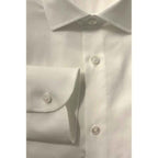 Baldinini Trend White Cotton Shirt